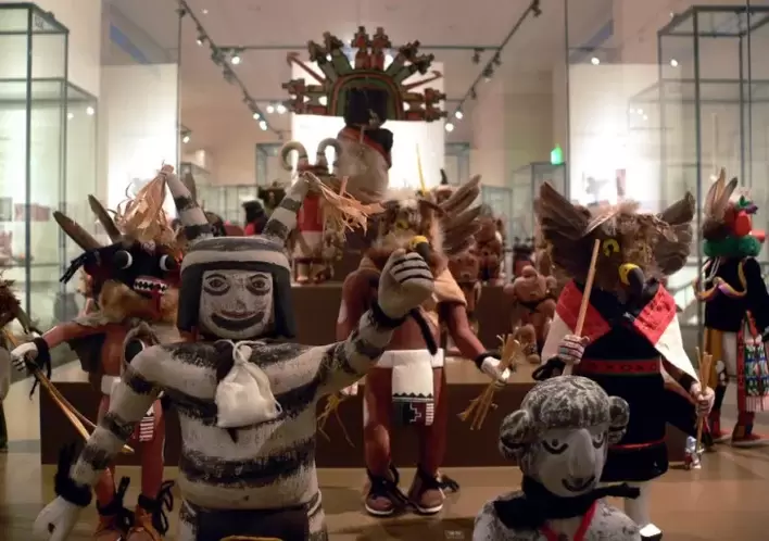 sok szerencsét amulett - kachina